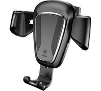 Baseus Gravity Car Mount 4-6 "Support voiture par gravité pour ventilateur de téléphone noir (SUYL-01)