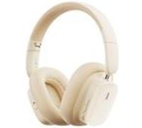 Baseus Casque H1i – Sans fil Bluetooth, jack 3,5 mm, autonomie 70 h, réduction de bruit – Blanc
