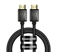 Baseus High Definition Series HDMI 2.1 Cable, 8K 60Hz, 3D, HDR, 48Gbps, 1m (Black)