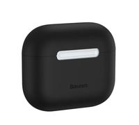 Baseus Housse en gel de silice super fine pour Apple AirPods 3 Noir (WIAPPOD-CBZ01)