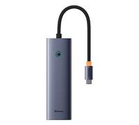 Baseus Hub 7w1 UltraJoy 7-Port (USB-C to 1xHDMI4K@30Hz + 2xUSB 3.0 + 1xPD +RJ45 + SD/TF3.0)