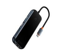 Baseus Hub Adapter 8w1 Usb-c Na Hdmi + 2xusb + Pd + Sd/tf + Rj45 (dar