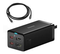 Chargeur mural 2 en 1 GaN5 Pro + HUB Convertisseur HDMI 4K 2x USB-C USB-A Noir