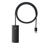 baseus adapter hub usb sur 4xusb3.0 2 metre (wkqx030201) noir