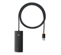baseus adapter hub usb sur 4xusb3.0 1 metr (wkqx030101) noir