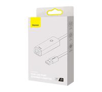 Carte adaptateur Internet réseau Baseus WKQX000001 Lite USB vers RJ45 100 Mbps noir