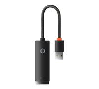 lite series ethernet adapter usb-a to rj45 lan port (100mbps) noir