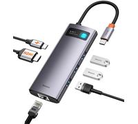 Baseus Hub Metal Gleam Series 6-in-1 Multifunctional Type-c To Type-c