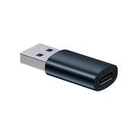 Baseus Ingenuity Series Mini Adapter USB 3.1 OTG zu USB Typ C, blau (ZJJQ000103)