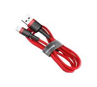 BASEUS Kevlar - Câble Lightning - USB mâle pour Lightning mâle - 50 cm - rouge