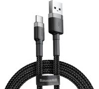 Baseus Cafule câble USB USB 2.0 0,5 m USB A USB C Noir