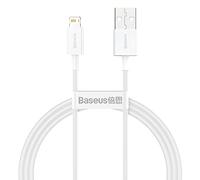 Baseus CALYS-A02 câble de téléphone portable Blanc 1 m USB A Lightning