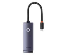 Baseus Lite Series Adaptateur réseau Usb vers Rj45, 1000Mbps (Gris)