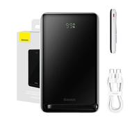 Baseus Magnetic Bracket Powerbank avec chargement sans fil MagSafe 10000mAh 20W Overseas Edition blanc (PPCX000202) + câble USB type C Baseus Xiaobai Series 60W 0,5m