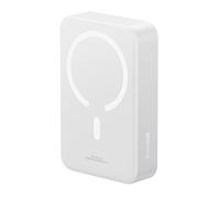 Power Bank Magnetic Mini 20000mAh 20W MagSafe White Avec Cable TYPE-C to TYPE-C 20V/3A/30CM Blanc-PPCX150002