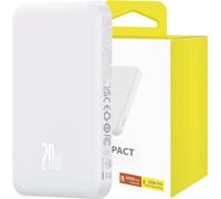 Baseus Magnetic Powerbank, MagSafe, USB-C, 5.000mAh, 20W, blanc