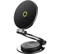 Baseus MagPro 3 Support téléphone magnétique à double anneau - Noir cosmique