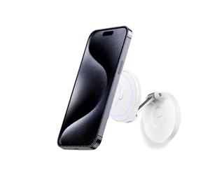 Baseus MagPro Series Support de téléphone magnétique pour voiture réglable à 180° - Multi-usage - Pliable - Pour iPhone 15 Pro Max, Samsung S24 Ultra et plus encore