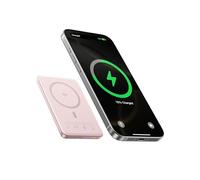 Baseus MagSafe Qi2 Power Bank 10000 mAh pour iPhone 17/16/15/14/13/12, rose