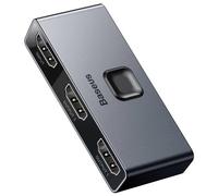 Baseus Matrix Commutateur HDMI 2-en-1 ou 1-en-2 - Gris