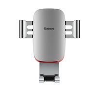 Baseus Metal Age Gravity Support Passif Mobile/Smartphone Argent