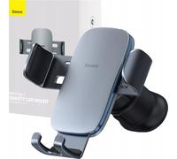 Baseus Metal Age Ii Gravity Grip pour grille de voiture (Gris)