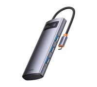Baseus Metal Gleam Series Hub 4-en-1, USB-C vers 4x USB 3.0