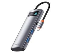 Baseus Metal Gleam USB Type-C 5000 Mbit/s Gris