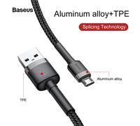 Câble Micro USB - Baseus - 3m - Charge rapide - 480Mbps - Compatible Xiaomi et Samsung