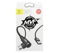 Baseus Micro Usb Mvp Elbow Type Cable 1.5a 2m Black (cammvp-b01)
