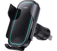Baseus Milky Way Pro 15W Wireless Charging Electric Air Outlet Car Mount [Black] (Support de voiture pour prise d'air électrique)