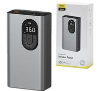 Baseus Mini Compresseur Voiture Pompe Roue Avec Batterie 7500 Mah Gris (Crcqb02-0A)