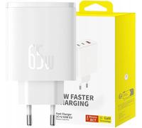 Baseus Os-Cube Pro 2Xusb-C + Chargeur Usb, 65W (Blanc)