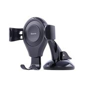 Baseus Support voiture Osculum Gravity – Ventouse, mâchoires automatiques, rotation 360° – Noir
