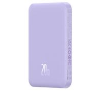 Baseus P10022107513-00 banque d'alimentation électrique 5000 mAh Recharge sans fil Violet