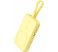 Baseus P10022109Y23-00 Banque d'énergie au lithium polymère (LiPo) 10000 mAh Chargement sans fil Jaune