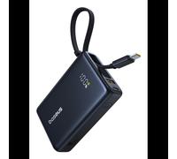 Baseus PicoGo 10000mAh Bleu foncé - Batterie Externe 45W, USB-A + USB-C, Power Delivery, Compatible Charge Rapide, Écran Intégré, Protections Multiples