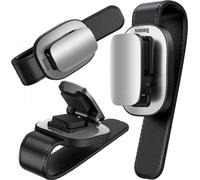 Baseus Porte-lunettes de voiture Clip pour l'intérieur du véhicule en argent