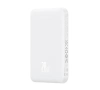 Baseus Batterie externe magnétique Magsafe 5000 mAh 20W USB-C 0,3 m Blanc