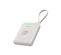 Baseus Powerbank pour Apple Watch 10 avec câble de Charge USB-C, Chargeur Portable magnétique sans Fil Compatible avec Apple iWatch 10/9/8/7/6/SE/5/4/3/2/1/Nike/Ultra/Ultra 2, Blanc