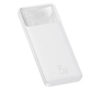 Baseus PPBD050002 banque d'alimentation électrique Lithium Polymère (LiPo) 10000 mAh Blanc