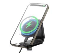 Baseus Baseus PrimeTrip Series C02 Mega Support de téléphone voiture Magnétique et MagSafe/Qi2 Charge sans fil Autocollant Noir Noir