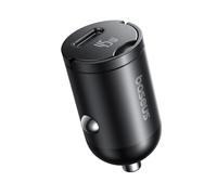 Baseus PrimeTrip VP2 Chargeur de voiture 45 W Noir cosmique avec câble de charge rapide Baseus Mini White Series USB-C vers USB-C 60 W 20V/3A 1 m Noir