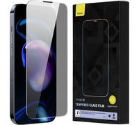 Baseus Privacy Tempered Glass pour iPhone 14 Pro plein écran 0,4 mm Filtre anti-regard Anti Spy + kit de montage