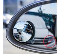 Baseus - Rétroviseurs à Angle Mort pour Voiture, Baseus [ACMDJ-01] Lot de 2 Rétroviseurs Extérieurs, Full Vision à Angles Mort, Fixation 3M et Ajustable à 360° pour tous Types de Véhicules