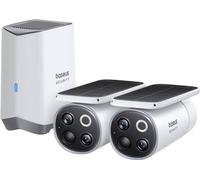 Baseus S1 Pro Kit de vidéosurveillance, Sans fil, 3K, IP67, Panneau solaire, Caméras HomeStation H1+2