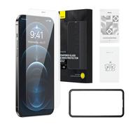 Baseus Schott Verre trempé HD avec filtre anti-poussière de 0,3 mm pour iPhone 12 Pro Max