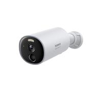 Baseus Security B1 Solocam Caméra de Surveillance extérieure sans Fil 210 Jours 2 K HD 145 ° IP67 Vision Nocturne Batterie Wi-FI avec mémoire Locale 8 Go