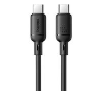 Baseus Câble Silky Series Type-C Charge rapide 100W 1 m Noir