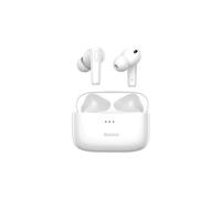 Vrai Casque Sans Fil Baseus Simu S2 Bluetooth 5.0 Blanc